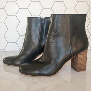 Lucky Brand Sheirin Block Heel Anke Booties